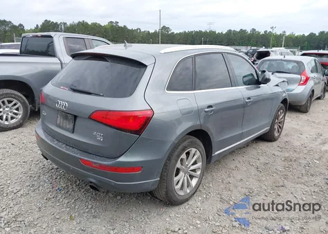2013 Audi Q5 2.0T Premium from USA, damaged, VIN WA1LFAFP1DA049126